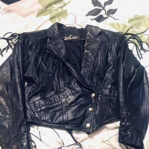 Leather jacket